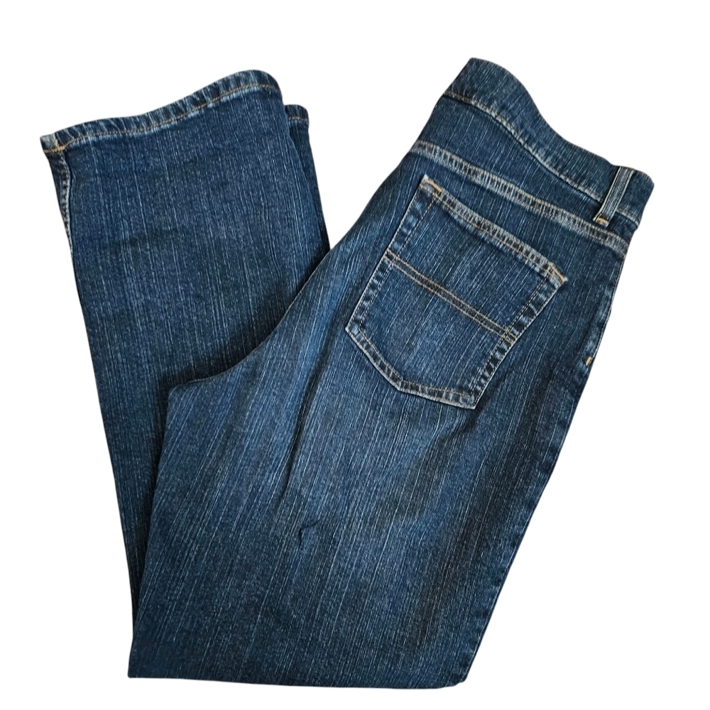 L.L. Bean Womens Classic‎ Fit Blue Jeans Sz 16